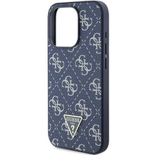 Заредете изображение във визуализатора на галерията – Original Case GUESS hardcase 4G Triangle Metal Logo GUHCP15XPG4GPB for Iphone 15 Pro Max blue
