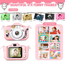 Заредете изображение във визуализатора на галерията – Digital camera for children C10 Cat blue
