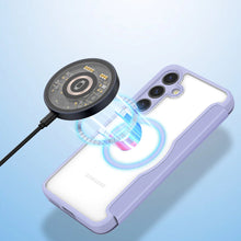 Заредете изображение във визуализатора на галерията – Dux Ducis Skin X Pro case for Samsung S24 with magnetic ring and flap - purple
