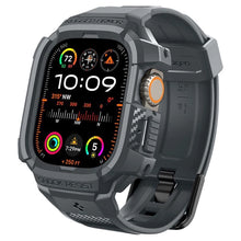 Заредете изображение във визуализатора на галерията – Spigen Rugged Armor Pro Case for Apple Watch Ultra 1/2 (49 mm) - Dark Gray
