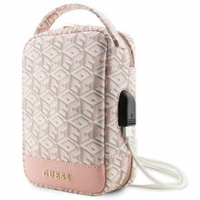 Заредете изображение във визуализатора на галерията – Guess Bag GUHBHGCFSEP Organizer pink/pink GCube Stripe
