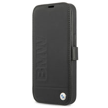 Заредете изображение във визуализатора на галерията – Etui BMW BMFLBKP13XSLLBK iPhone 13 Pro Max 6,7" czarny/black book Signature
