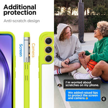 Заредете изображение във визуализатора на галерията – Futerał SPIGEN Ultra Hybrid do SAMSUNG A54 5G lime
