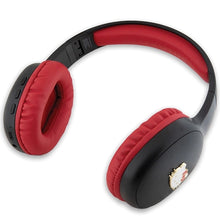Заредете изображение във визуализатора на галерията – Hello Kitty Metal Logo Bluetooth on-ear headphones - black

