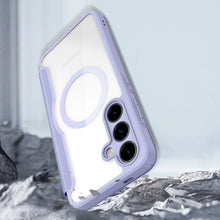 Заредете изображение във визуализатора на галерията – Dux Ducis Skin X Pro case for Samsung S24+ with magnetic ring and flap - purple
