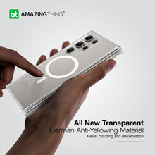 Заредете изображение във визуализатора на галерията – Amazing Thing Minimal Magsafe Case S24UMMINCL for Samsung Galaxy S24 Ultra transparent
