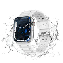 Заредете изображение във визуализатора на галерията – Strap Triple Protection strap for Apple Watch Ultra, SE, 8, 7, 6, 5, 4, 3, 2, 1 (49, 45, 44, 42 mm) bracelet white
