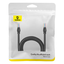 Заредете изображение във визуализатора на галерията – Baseus High Speed ​​Cat 5 RJ-45 1000Mb/s Ethernet cable 5m round - black
