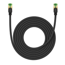 Заредете изображение във визуализатора на галерията – Baseus fast network cable RJ-45 cat.8 40Gbps 5m braided - black

