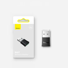 Заредете изображение във визуализатора на галерията – Baseus BA07 Bluetooth USB adapter - black
