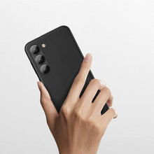 Заредете изображение във визуализатора на галерията – Dux Ducis Grit case for Samsung Galaxy S23+ elegant cover made of artificial leather MagSafe black
