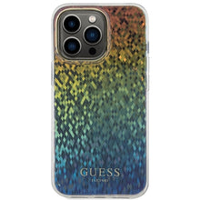 Заредете изображение във визуализатора на галерията – Original Case GUESS IML Faceted Mirror Disco Iridescent hardcase GUHCP15XHDECMI for Iphone 15 Pro Max multicolor
