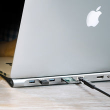 Заредете изображение във визуализатора на галерията – Baseus Enjoyment 10in1 Multifunctional Docking Station Stand for MacBook laptop notebook HUB adapter (CATSX-F0G) - TopMag

