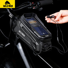 Заредете изображение във визуализатора на галерията – WILDMAN Bicycle bag XT5 waterproof 1,2L
