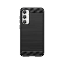 Заредете изображение във визуализатора на галерията – Flexible carbon pattern case for Samsung Galaxy S23 FE Carbon Case - black
