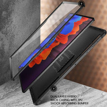 Заредете изображение във визуализатора на галерията – Supcase UNICORN BEETLE PRO GALAXY TAB S8 ULTRA / S9 ULTRA 14.6 BLACK
