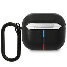 Заредете изображение във визуализатора на галерията – BMW BMA322PVTK AirPods 3 gen cover black/black Leather Curved Line
