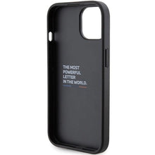 Заредете изображение във визуализатора на галерията – BMW Grip Stand Smooth &amp; Carbon case for iPhone 15 - black

