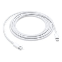 Заредете изображение във визуализатора на галерията – Apple cable USB C - Lightning 1m white (MM0A3ZM/A)
