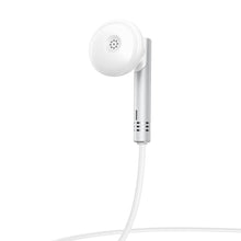 Заредете изображение във визуализатора на галерията – Joyroom Wired Series JR-EW06 wired headphones, metal - silver and white
