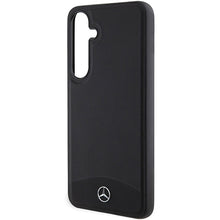 Заредете изображение във визуализатора на галерията – Original Case - hardcase Leather Textured &amp; Plain MagSafe MEHMS24M23RBARK for Samsung Galaxy S24 Plus Black

