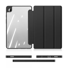 Заредете изображение във визуализатора на галерията – Dux Ducis Toby case with flip stand for Samsung Galaxy Tab A9 8.7'' - black
