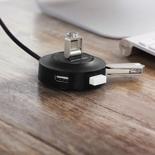 Заредете изображение във визуализатора на галерията – Ugreen HUB 4in1 USB-A - 4xUSB-A 2.0 480Mb/s 1m black (CR106)
