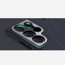 Заредете изображение във визуализатора на галерията – Nillkin Strap Case for Samsung Galaxy S23 Ultra armored case with a wrist strap black

