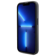 Заредете изображение във визуализатора на галерията – Guess 4G Printed Stripes MagSafe case for iPhone 15 Pro Max - black
