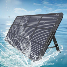 Заредете изображение във визуализатора на галерията – Choetech solar charger 200W portable solar panel black (SC011)
