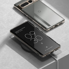 Заредете изображение във визуализатора на галерията – Ringke Fusion case for Google Pixel 7 Pro armored cover transparent
