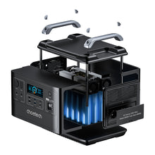 Заредете изображение във визуализатора на галерията – Choetech BS006 Super Mini 2000W Charging Dock Black
