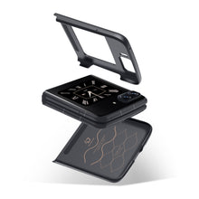 Заредете изображение във визуализатора на галерията – Dux Ducis Fino case for Motorola Razr 2022 cover with silicone frame black

