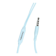 Заредете изображение във визуализатора на галерията – Wired earphones with micro Jack 3,5mm PA-E65 blue
