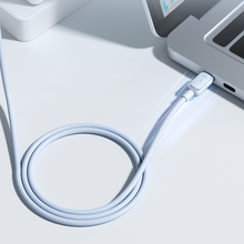 Заредете изображение във визуализатора на галерията – USB C - USB C Cable 100W 1.2m Joyroom S-CC100A14 - Blue
