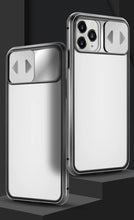 Заредете изображение във визуализатора на галерията – Wozinsky Magnetic Cam Slider Case Full Body Cover built-in front glass lens rotector for Huawei P40 black
