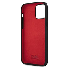 Заредете изображение във визуализатора на галерията – Karl Lagerfeld KLHCP12SSILKRBK iPhone 12 mini 5,4" czarny/black hardcase Silicone Forever Karl
