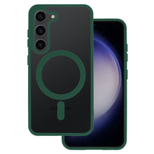 Заредете изображение във визуализатора на галерията – Acrylic Color Magsafe Case for Samsung Galaxy S24 green
