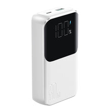 Заредете изображение във визуализатора на галерията – Mini power bank with built-in cables Joyroom JR-PBC06 30W 10000mAh - white

