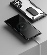 Заредете изображение във визуализатора на галерията – Ringke Fusion X case for Samsung Galaxy S23 Ultra black
