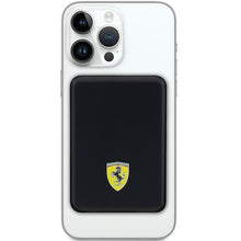 Заредете изображение във визуализатора на галерията – Original Power Bank - FERRARI FEPB5MNCAK 5000mAh 15W 4G Metal Logo MagSafe - Black
