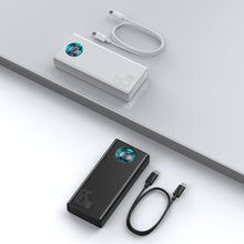 Заредете изображение във визуализатора на галерията – Baseus Amblight power bank 65W 30000mAh Overseas Edition black (PPLG000101)
