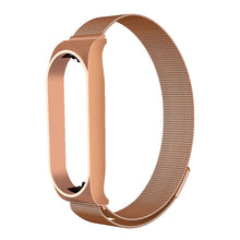Заредете изображение във визуализатора на галерията – Strap metal for smartband Xiaomi Mi Band 5 / 6 gold (04)

