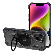 Заредете изображение във визуализатора на галерията – Armor Mag Cover case compatible with MagSafe for IPHONE 14 PLUS black
