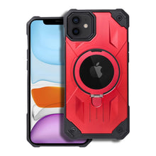 Заредете изображение във визуализатора на галерията – Armor Mag Cover case compatible with MagSafe for IPHONE 11 red
