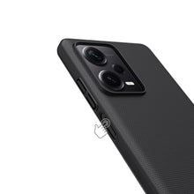 Заредете изображение във визуализатора на галерията – Nillkin Super Frosted Shield Case for Xiaomi Redmi Note 12 Pro / Poco X5 Pro 5G Cover + Phone Stand Black
