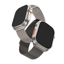 Заредете изображение във визуализатора на галерията – HOCO magnetic stainless steel strap for Apple Watch 38 / 40 / 41 mm AS101 black
