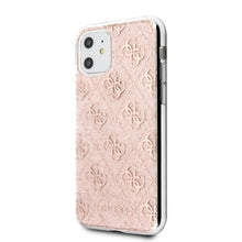 Заредете изображение във визуализатора на галерията – Original Case GUESS - 4G Glitter GUHCN61PCU4GLPI - Iphone 11 Pink
