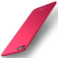 Заредете изображение във визуализатора на галерията – MSVII Simple Ultra-Thin Cover PC Case for Huawei Honor 10 red - TopMag
