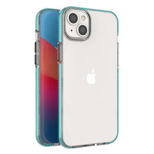 Заредете изображение във визуализатора на галерията – Spring Case case for iPhone 14 Plus silicone cover with frame light blue
